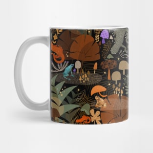 Frogs and Mushrrooms Mug